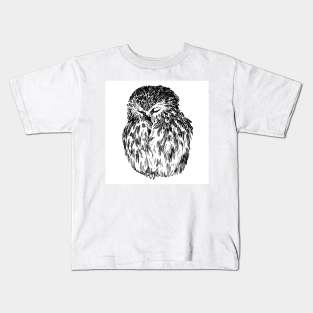 Sleeping owl Kids T-Shirt